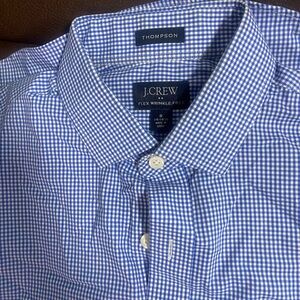 J. Crew Blue Checkered Men's Shirt